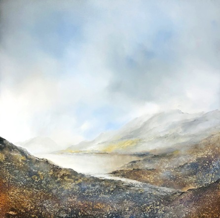 'Loch Greshornish, Isle of Skye' by artist Peter Dworok